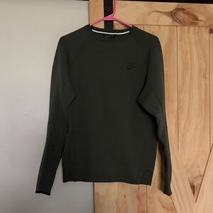 Nike Men's Olive Crewneck Sweater